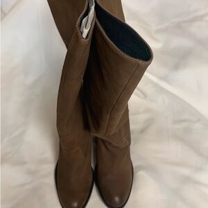 H&M Brown Heeled Boots